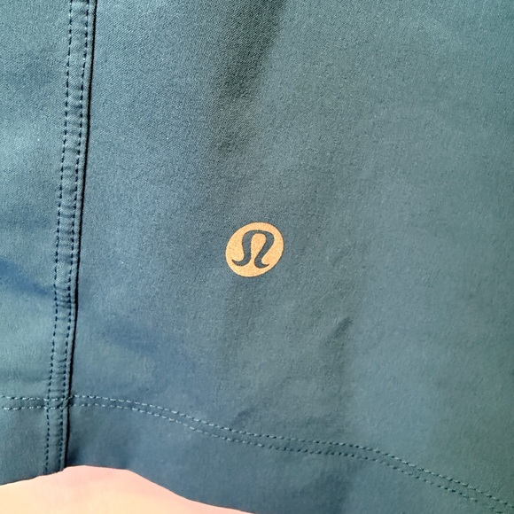 Lululemon Men’s Size XL Oasis Blue THE Lined Shorts Drawstring Workout Running - Picture 6 of 9